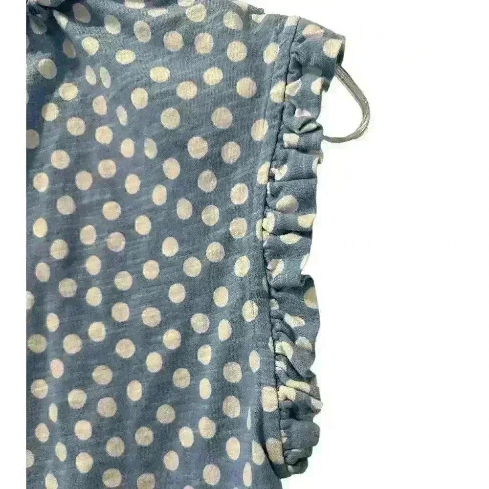 Boden Polka Dot Cap Sleeve Top Size 4 - Picture 7 of 9